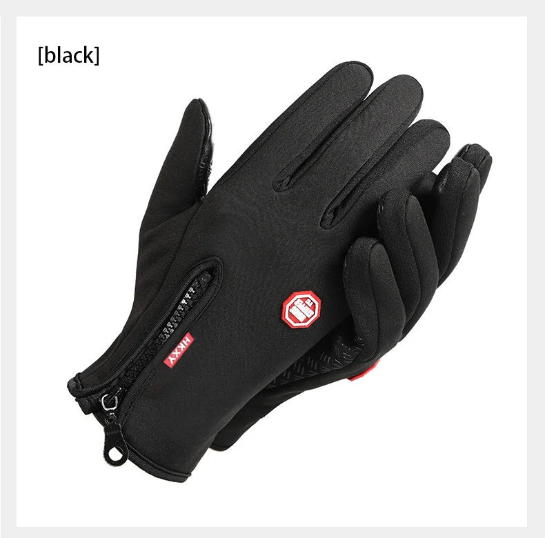 Warm Winter Gloves - Unisex - Outdoor, Cycling, Driving, Motorcycle, Cold Gloves Windproof Non Slip Gloves